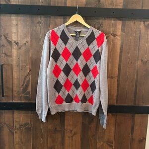 Marco Fiori 100% Extra Fine Merino Wool Sweater Men’s Size L